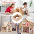 thumbnail image 6 of Miniature Picture Frames - 60 Pack Wooden Mini Photo Frames for Dollhouse, DIY Crafts, and Home Decor Plastic 3.0 x 2.4 x 0.24 Inches Perfect for Small Photos, Wall Decorations, and Creative Projects, 6 of 6
