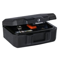 SentrySafe 1200 Fire-Resistant Box Safe with Key Lock 0.18 Cu. Ft., Black