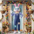 thumbnail image 6 of Alaiyaky Easter Bunny Costume Adult - Deluxe Easter Bunny Suit Rabbit Mascot Outfit - Perfect for Easter Parades Cosplay Holiday Events, 6 of 8