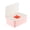 Toner box white cove, variant on Storage Box with Lid for Household Masks Makeup Paper Storage Holder Organizer