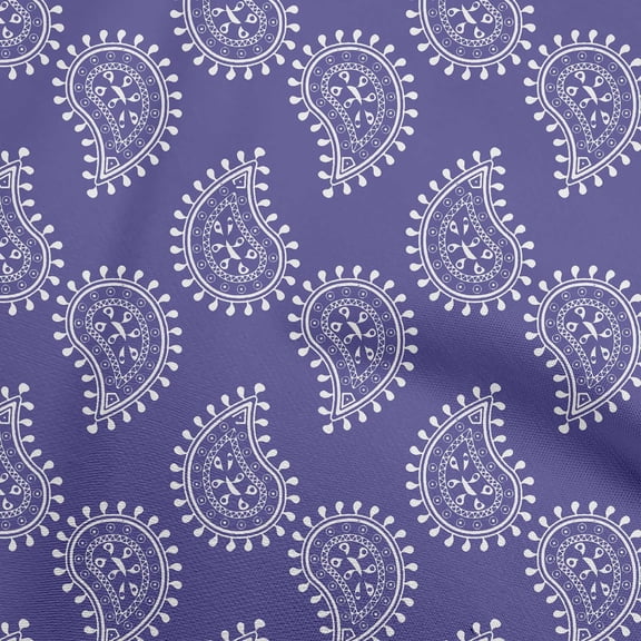 oneOone Viscose Chiffon Amethyst Fabric Block Sewing Craft Projects Fabric Prints By Yard 42 Inch Wide