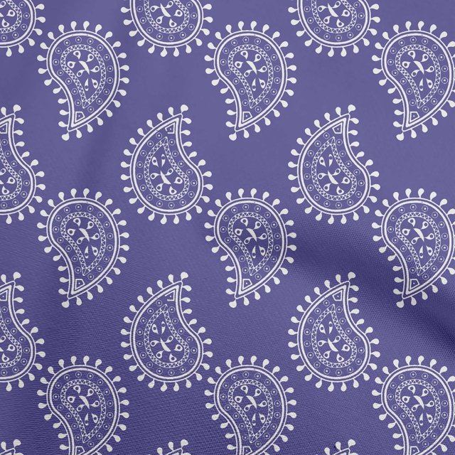 oneOone Cotton Flex Amethyst Fabric Block Sewing Material Print Fabric By The Yard 40 Inch Wide