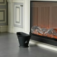 thumbnail image 6 of Indoor and Outdoor Black Iron Ash Bucket Use for Fire Pit, Wood Burning Stove, Grill, 6 of 7