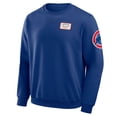 thumbnail image 3 of Men's Darius Rucker Collection by Fanatics Royal Chicago Cubs Washed Crew Neck Pullover Sweatshirt, 3 of 4
