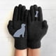 thumbnail image 4 of 1 Par De Guantes Táctiles De Invierno Para Mujer, Con Forro Polar Cálido, Puños Elásticos De Punto, Guantes Para Escribir Mensajes, Dedos Separados, Guantes De Lana Gruesa, 4 of 5