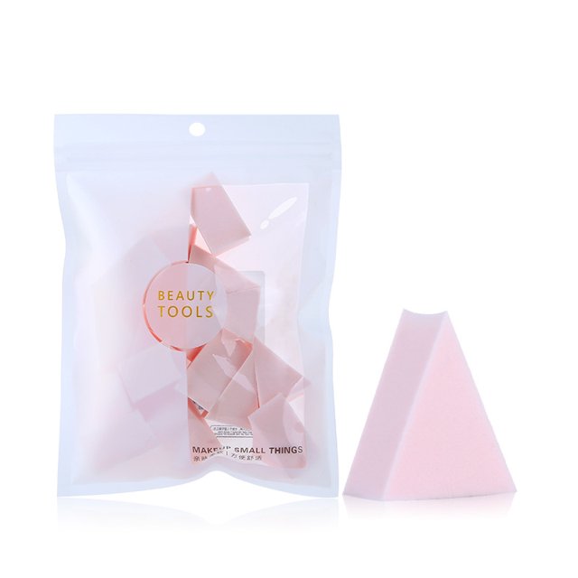 Esponja de maquillaje - Esponja de mezcla de tarro de hojaldre de caramelo Esponja de mezcla de base de belleza húmeda y seca Adepaton CPB-US-HPP89