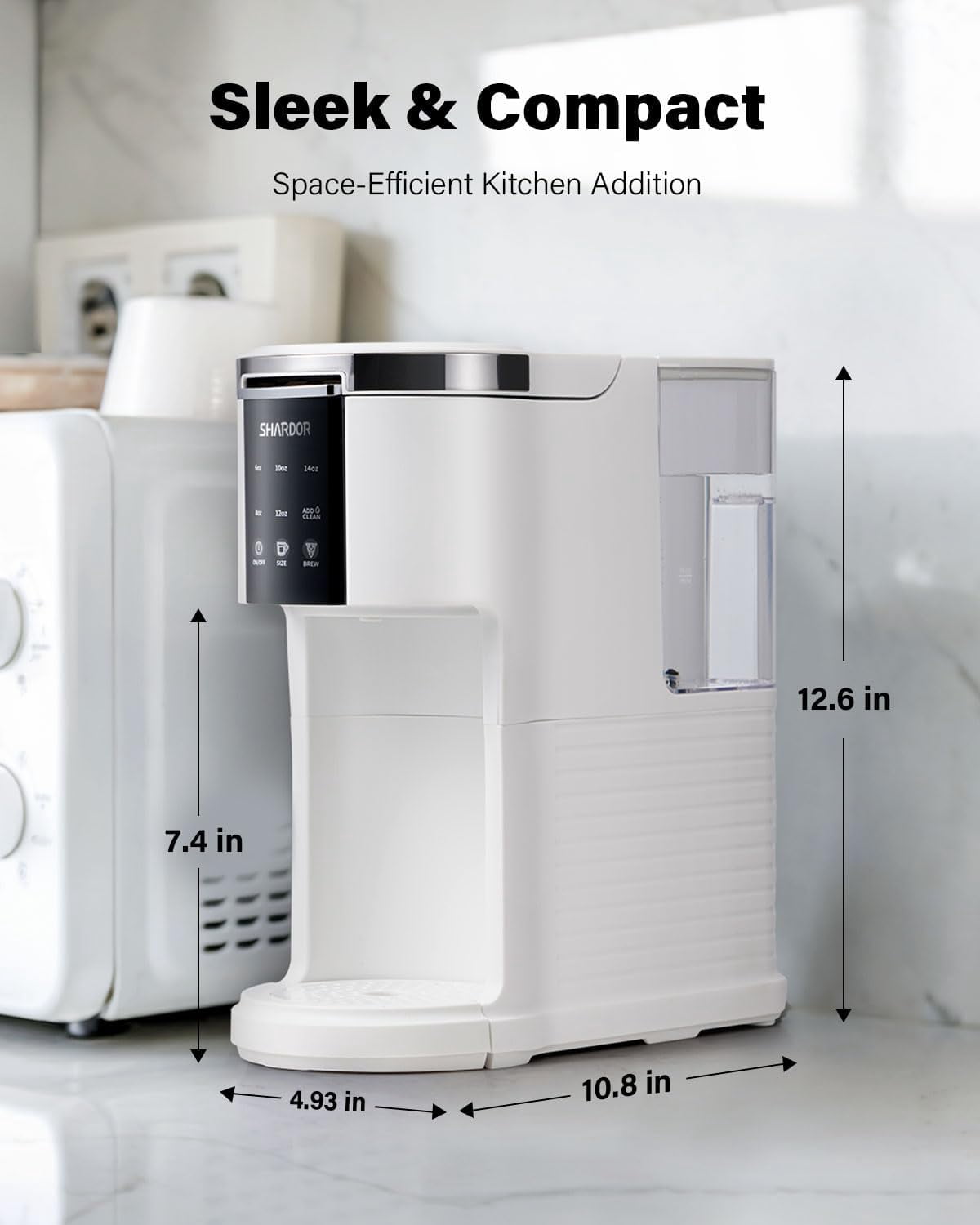 Essentials Keurig K-Mini Plus Coffee Maker, Single Serve K-Cup Pod