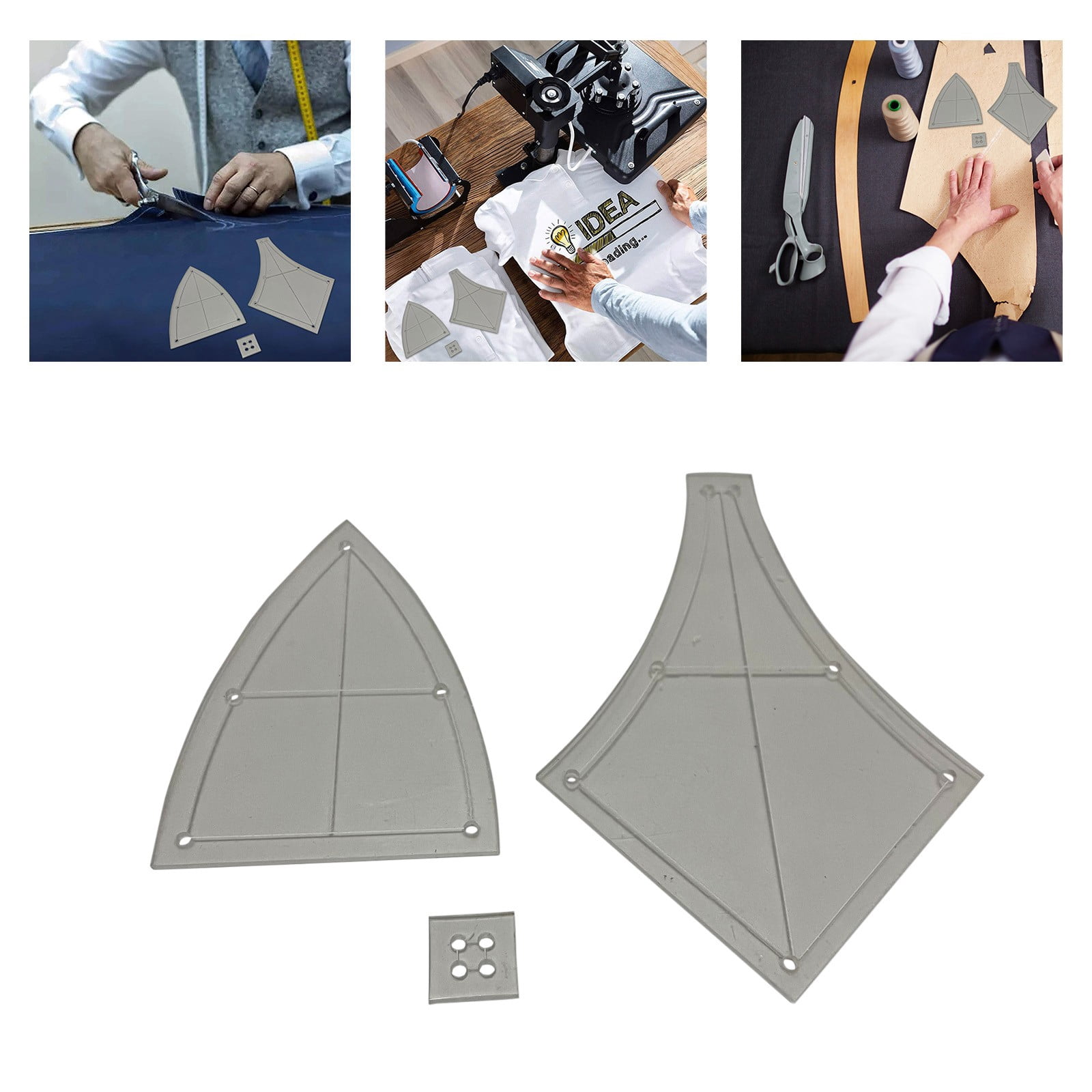 Samsung Galaxy Ring Sizing Kit Tool Fabric Ruler Cutting Ruler Multifunctional DIY Ruler Manual Sewing Cutting Ruler Ruler Patchwork Generous Tools & Home Improvement