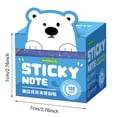 thumbnail image 3 of Glitter Sticky Notes, Waterproof Quick Dry Transparent Self-Adhesive Notes, Pull-Out Smooth Writing, No Residue Resealable Glitter Notes for Books, Planners, and Documents, 3 of 4