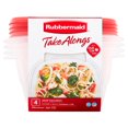 thumbnail image 4 of Rubbermaid TakeAlongs Food Storage Container, Deep Squares, 5.2 Cup, 4 of 7