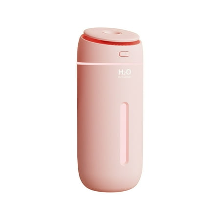 

GiliGiliso Clearance USB Humidifier With Colorful Light Large Capacity 400ML Quiet Cool Mist Humidifier For Car And Office Plants Easy To Clean