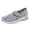 Grey, variant on Women's Breathable Mesh On Casual Shoes Fashion Round Toe Summer Walking Sneakers Lightweight Comfort Soft Insole Flexible Sole Everyday Style Daily Wear