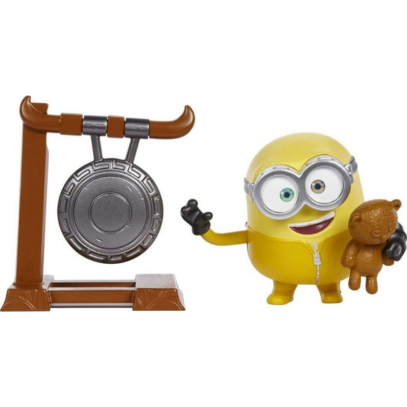 Figurine articulée actionnée par bouton Bob du film «Les Minions 2: Il était une fois Gru» («Minions: The Rise of Gru»)