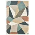 thumbnail image 2 of Oriental Weavers Carson Area Rug 9659B Blue Shattered Shapes 5' 3" x 7' 3" Rectangle, 2 of 2