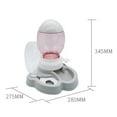 thumbnail image 4 of Alimentador automático Yuyangstore 2 en 1 dispensador de alimentos gris, 4 of 4