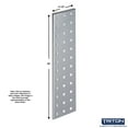 thumbnail image 3 of Triton Products® LBS18K-SLV Silver Pegboard Kit with (1) 18" x 4.5" Steel Pegboard and 6 LocHooks, 3 of 6
