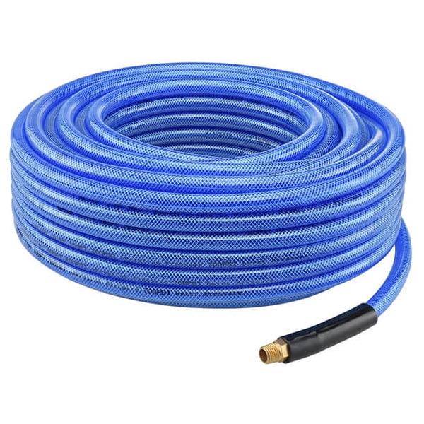 Neiko 3/8 Inch x 100 ft. IronFlex Braided Polyprothane Air Hose 30925A ...