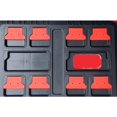 thumbnail image 2 of Patas de montaje JILINWEI, 8 piezas, color rojo, compatibles con Milwaukee Packout, 2 of 6
