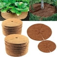 thumbnail image 1 of Hongchun Coconut Plant Mat, Plant Protection Disc, Coconut Disc Mulch Pot Plant Protection Mat for Home Hotel Garden (Thickness 0.3~0.5cm) 20*20cm5 PCS, 1 of 5