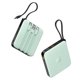 thumbnail image 1 of Cargador portátil VRURC 10000 mAh 20 W con cable incorporado verde, 1 of 8