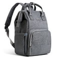 thumbnail image 1 of Sunveno Quilted Diaper Backpack, Large Capacity Disposable Diaper Bags, 1 of 7