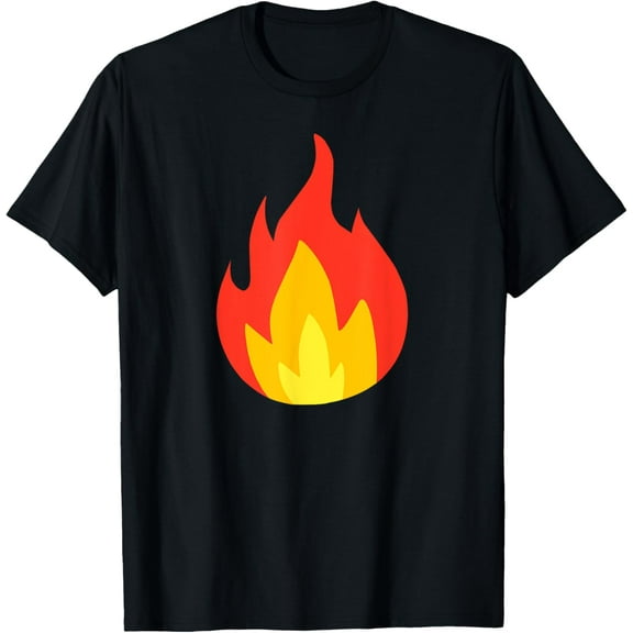 Fire T-Shirt men and women can wear, black, white, gifts