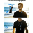thumbnail image 5 of JETO H88 Mini Body Camera With 32GB, 1080P, WiFi, Waterproof Case, Magnetic Clip, Black, 5 of 8