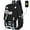 black1, variant on Women School Bag Waterproof Backpack with Anti Theft Lock USB Port College Bookbags Student Laptop