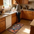 thumbnail image 5 of Kitchen Rug 2 Piece Non Boho Mat Runner with Floor Carpet for Living Room, 5 of 5