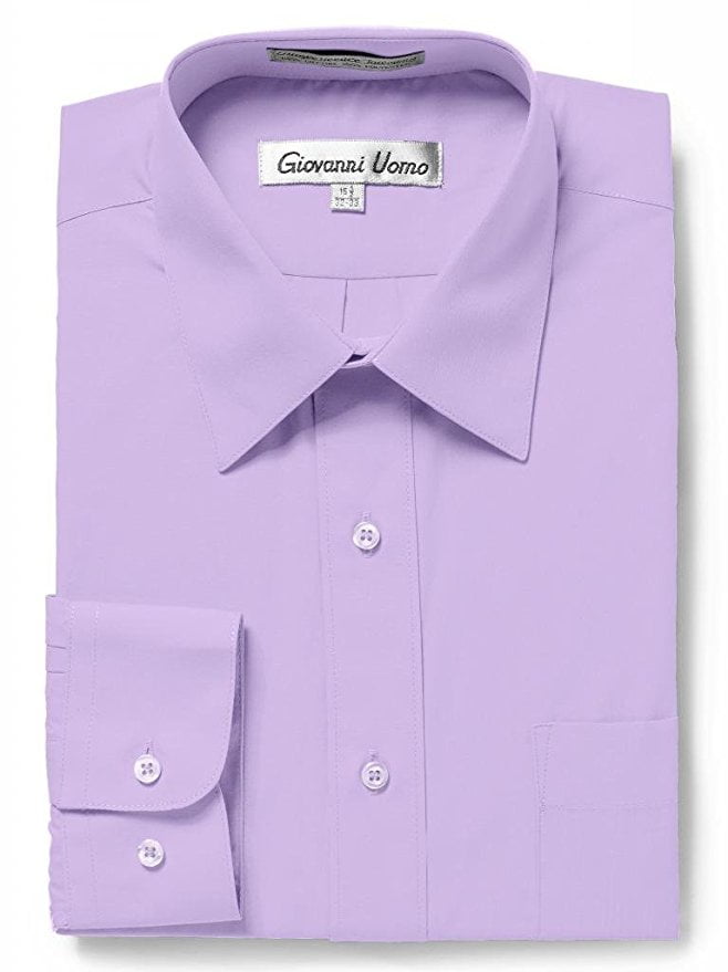 Gentlemens Collection Men's 1915 Slim Fit Dress Shirt - Long Sleeve, White, Medium - View #2