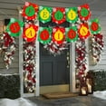 thumbnail image 5 of Feliz Navidad Banner, Red & Green Christmas Party Decorations, Mexican Spanish Feliz Navidad Signs Merry Christmas Garland Happy Holidays Party Supplies, 5 of 6