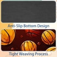 thumbnail image 4 of Basketball Printed Square Mouse Pad Desk Mat, Non-Slip Rubber Bottom Gaming Mouse Mat for Office, 8.3x9.8 Inch, 4 of 6