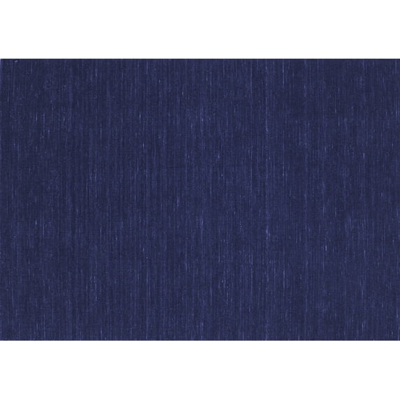 Ahgly Company Indoor Rectangle Abstract Blue Contemporary Area Rugs, 8' x 10'