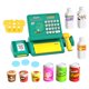 thumbnail image 3 of Juego de simulación de caja registradora de juguete con calculadora, juego de comestibles, juego de comida, regalos preescolares para niños pequeños, Dinosaurio, 3 of 8