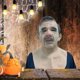 thumbnail image 5 of Peluca de abuelo de Halloween, máscara de anciano, cubierta para la cabeza, máscara de horror de cabeza de anciano calvo, 5 of 5