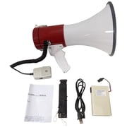 Megaphone with Loud Siren Bullhorn Speaker, 50 Watt