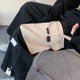 thumbnail image 5 of Hombres Pantalones con múltiples bolsillos Monos sueltos Bloques de color ocasionales Pantalones hasta el tobillo Negro 2XL, 5 of 8