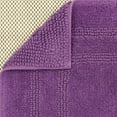 thumbnail image 3 of Mohawk Cotton Bath Mat Soft Absorbent Quick Dry Machine Washable Bathroom Mat, Magenta, 24" x 60", 3 of 6
