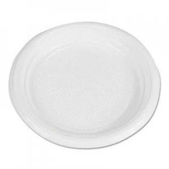 Boardwalk BWKPLTHIPS6WH 6 in. Hi Impact Plastic Dinnerware Plate, White