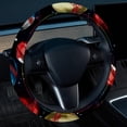 thumbnail image 2 of Baseball 14.5 Inch Printing PVC Leather Car Wheel Covers Steering Wheel Cover Auto Accessories, 2 of 6