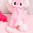 thumbnail image 5 of Walbest Dog Outfit Coral Fleece Dog Pajamas Thermal Pjs Puppy Clothes Stretchy Doggie Onesie Pet Shirt Cat, 5 of 6