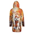 thumbnail image 2 of Happy Thanksgiving Bichon Frise Give Thanks Fall Beanie Scarf Welcome All Over Print 3D Hooded Duffle Toggle Coat Bichons Dog Lovers Gifts Idea - 00020, 2 of 6