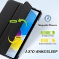 thumbnail image 5 of Getino Compatible with Apple iPad (A16) 11th Generation Case 11 inch 2025/iPad 10th Generation Case 10.9 Inch 2022 with Screen Protector, Slim Translucent Back Full Protective Cover, 5 of 9