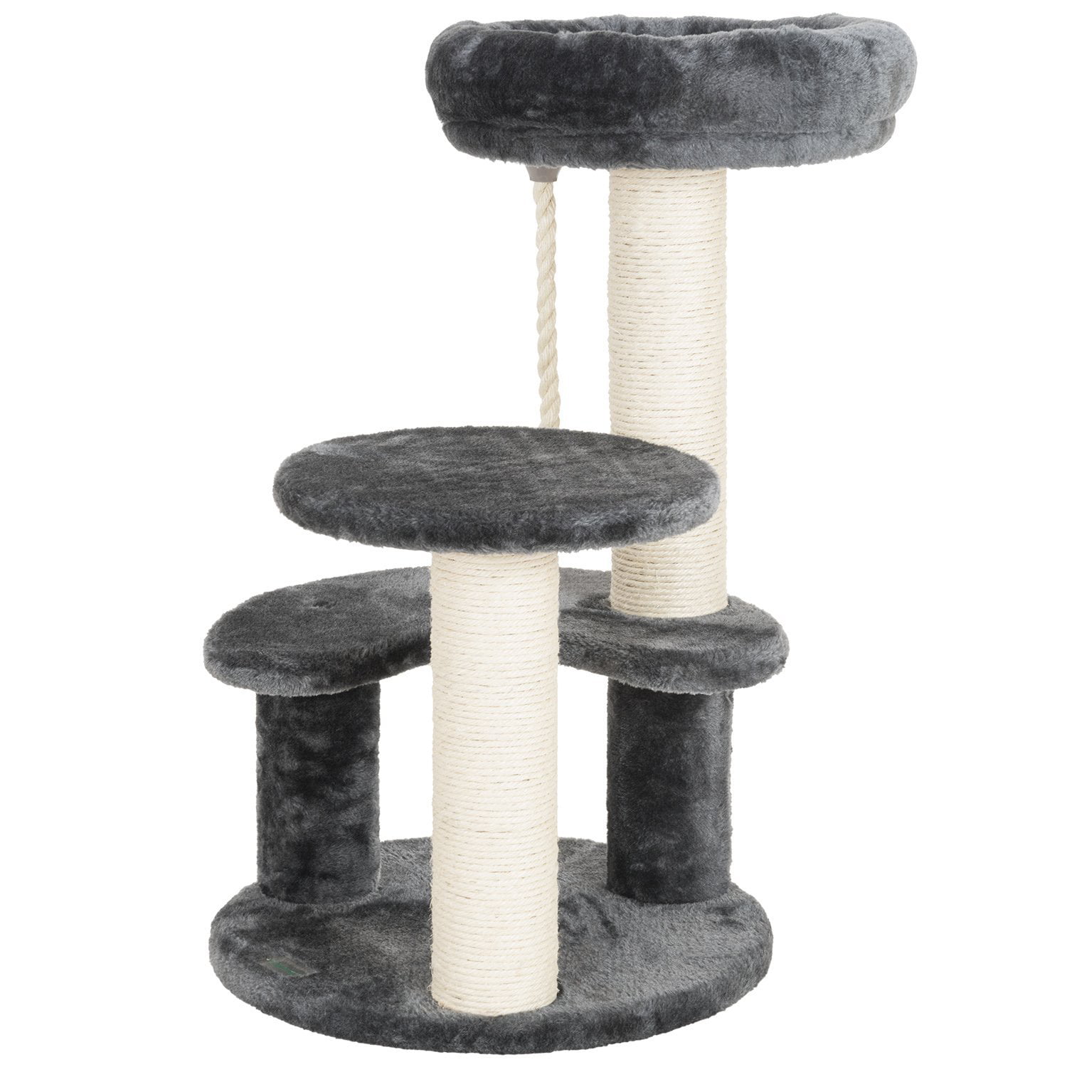 Ollieroo Small Cat Tree Condo Tower with Sisal Scratch Posts Kitty