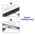 thumbnail image 2 of Sensor Bar for Wii and Wii U, Replacement Wired Infrared Ray Sensor Bar for Nintendo Wii and Wii U Console, 2 of 7