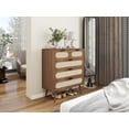thumbnail image 4 of 5 Drawer Cabinet, Accent Storage Cabinet, Suitable for Living Room, Bedroom, Dining Room, Study, 4 of 7