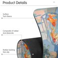 thumbnail image 4 of Yayeee Faucet Mat for Kitchen Sink 30" Diatomite Long Splash Guard Pad, Blue Goldfish, 4 of 7