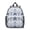 Geometric Diamond White-1, variant on Geometric Diamond Beige Pattern Backpack for School, Cute School Bag with Adjustable Shoulder Straps and Padded Back, 13.8"x11.4"x6"