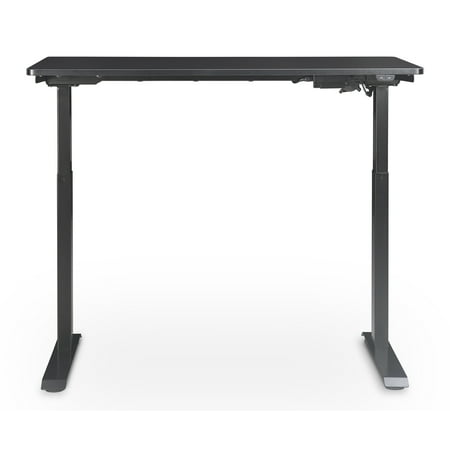 True Seating - Ergo Electric Height Adjustable Standing Desk - Black