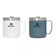 thumbnail image 2 of Taza de café aislada al vacío Stanley Legendary Camp 12oz acero inoxidable Lagoon/Polar, 2 of 2